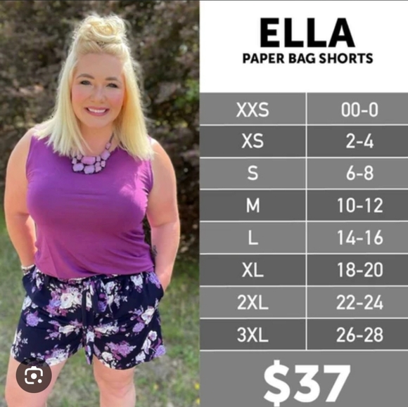 Aztec Print Ella Shorts- LLR - Picture 4 of 4